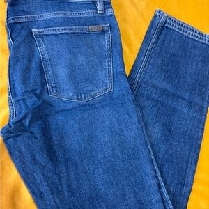 7 For All Mankind Men's Deep Blue Straight Jeans